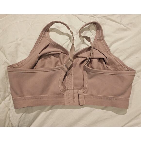 Soma Embraceable FC Wireless Unlined Bra 38C Pink Nude Back Close Hook Eye - Picture 2 of 7